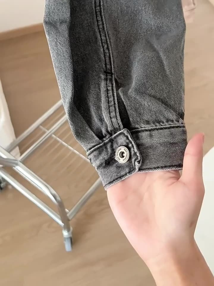 Washed Denim Jacket - INTOHYPEZONE
