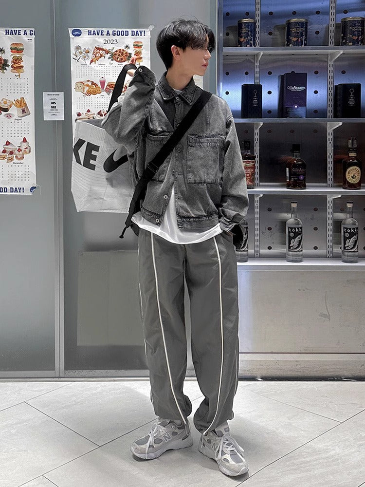 Washed Denim Jacket - INTOHYPEZONE