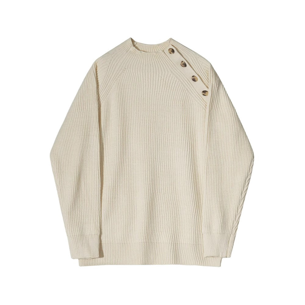 Half Neck Knit Sweater - INTOHYPEZONE