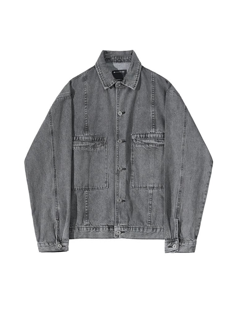 Washed Denim Jacket - INTOHYPEZONE