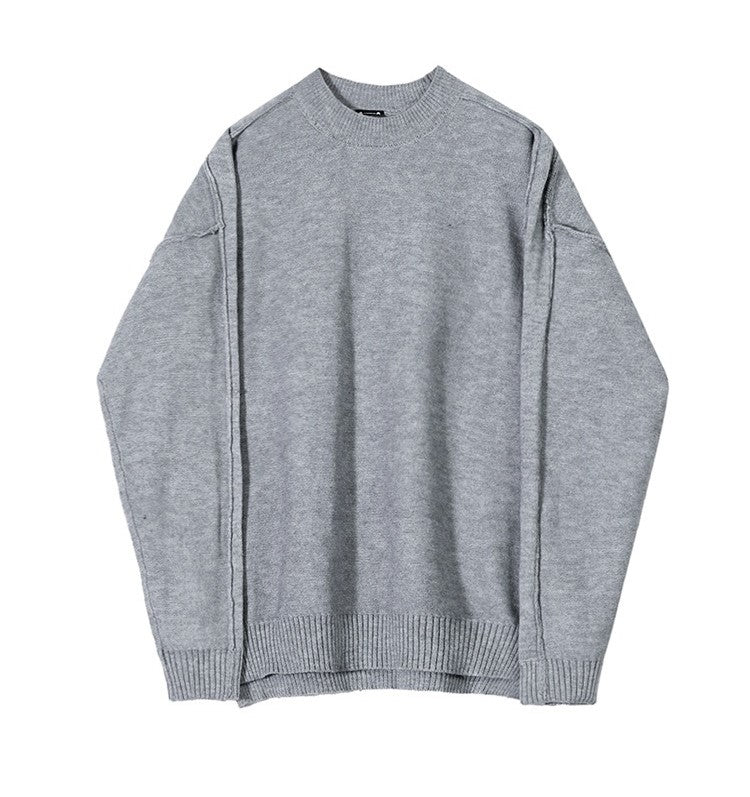 Loose Round Neck Pullover - INTOHYPEZONE
