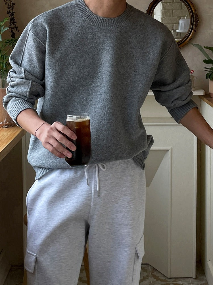 Loose Round Neck Pullover - INTOHYPEZONE