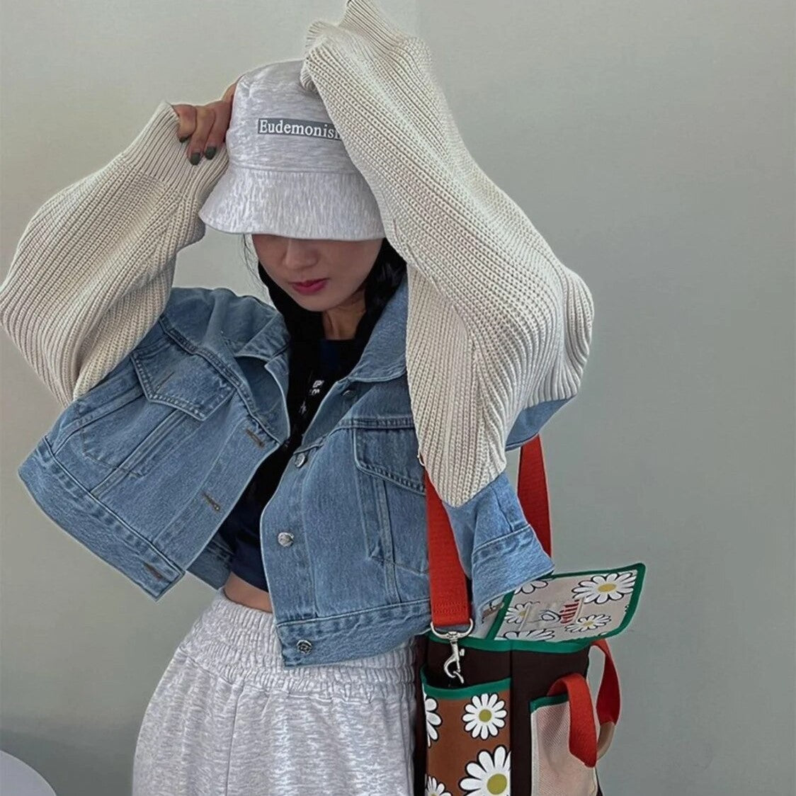 Blue Patchwork Denim Jacket - INTOHYPEZONE