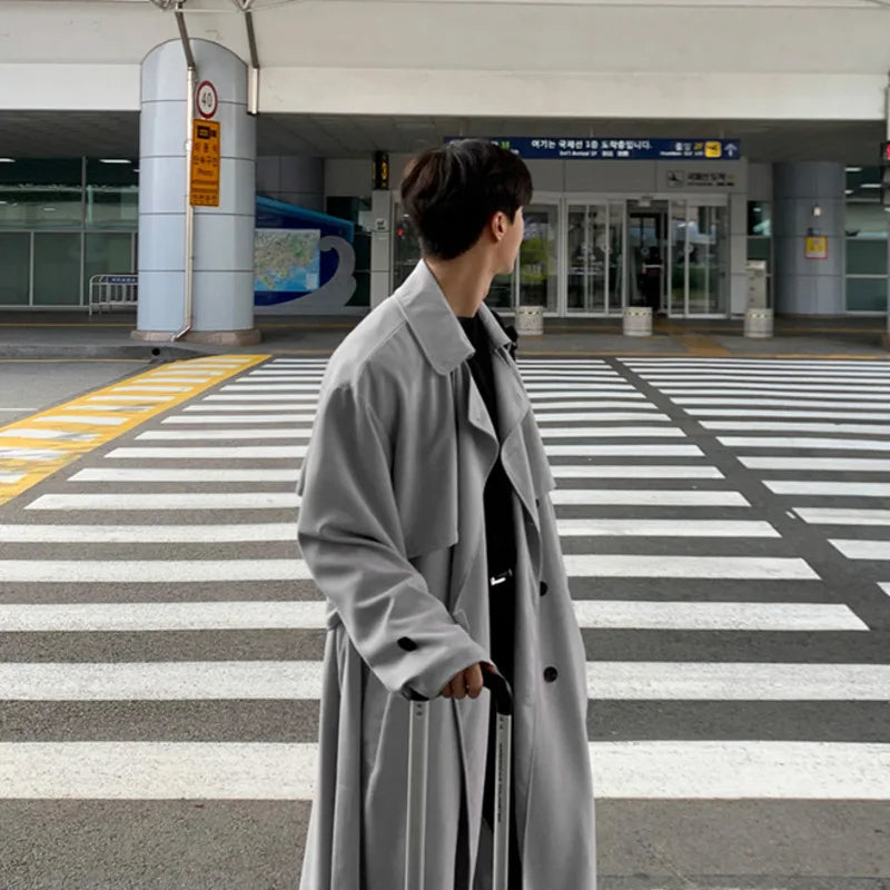 Long Cape Casual Trench Coat - INTOHYPEZONE