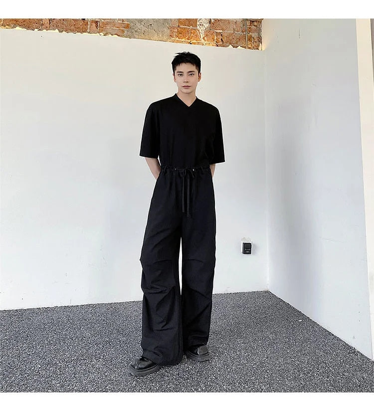 Pleated Casual Cargo Pants - INTOHYPEZONE