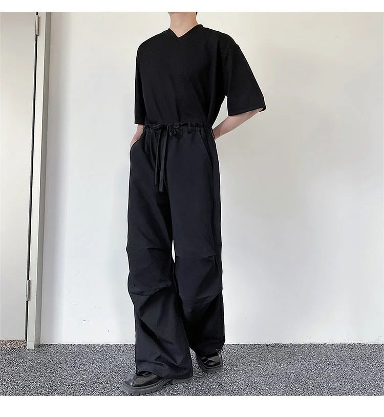 Pleated Casual Cargo Pants - INTOHYPEZONE