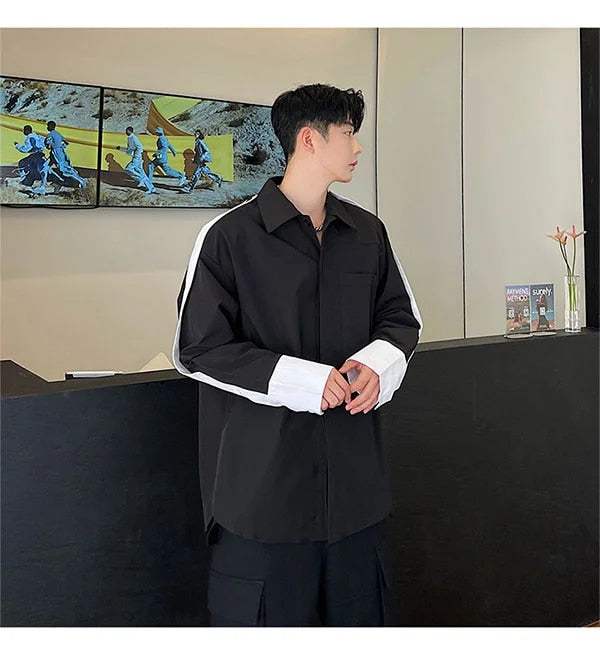 Ribbon Long Sleeve Shirt - INTOHYPEZONE