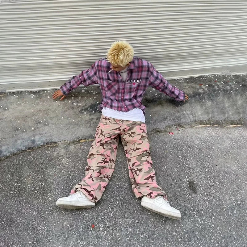 Camouflage Cargo Pants - INTOHYPEZONE