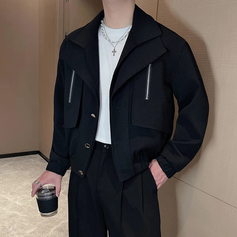 Spliced Loose Jacket - INTOHYPEZONE