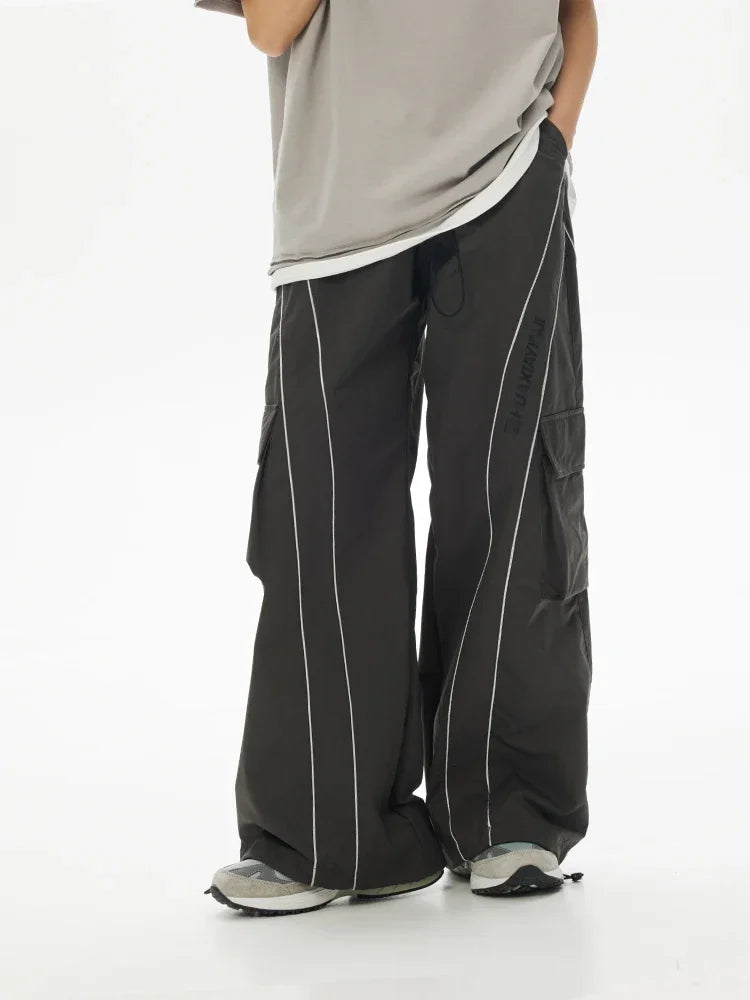 Baggy Wide Leg Cargo Pants - INTOHYPEZONE