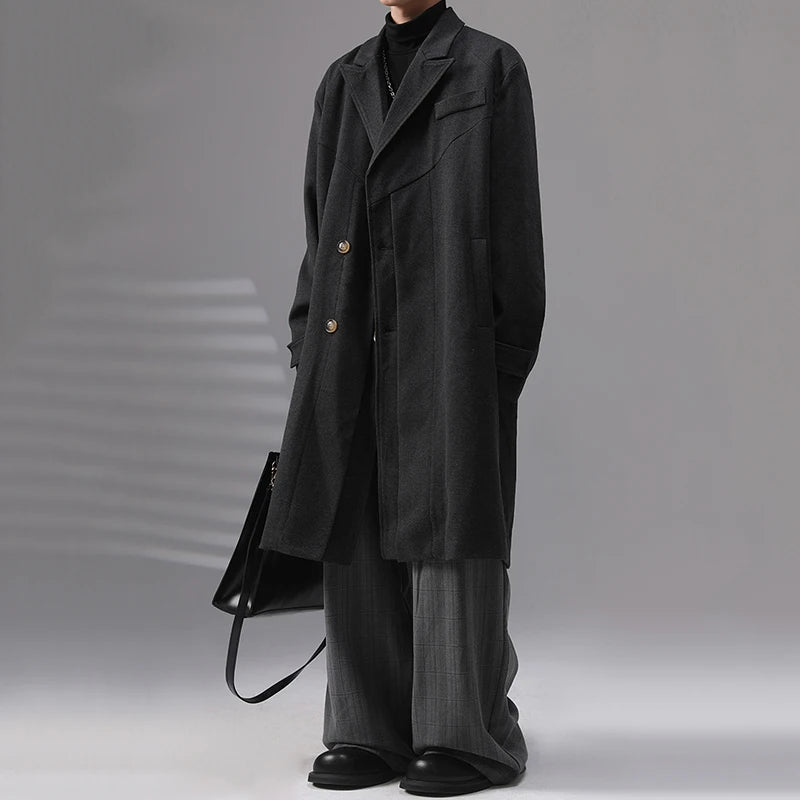 Versatile Length Wool Long Overcoat - INTOHYPEZONE