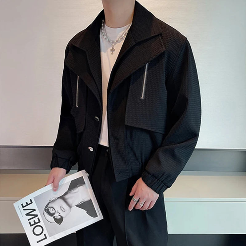 Spliced Loose Jacket - INTOHYPEZONE