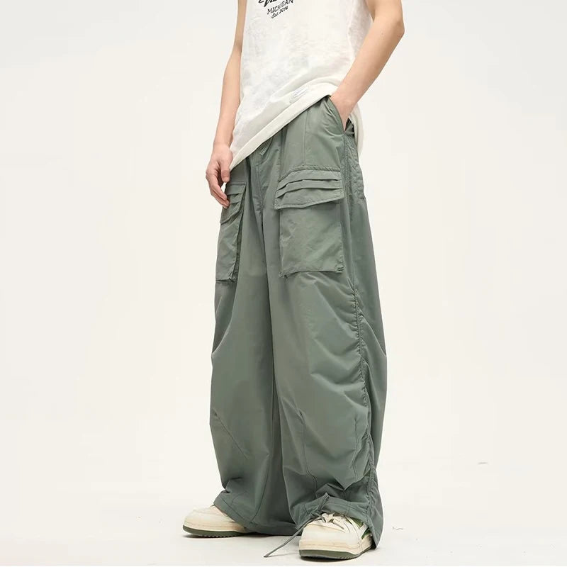 Parachute Cargo Pants - INTOHYPEZONE