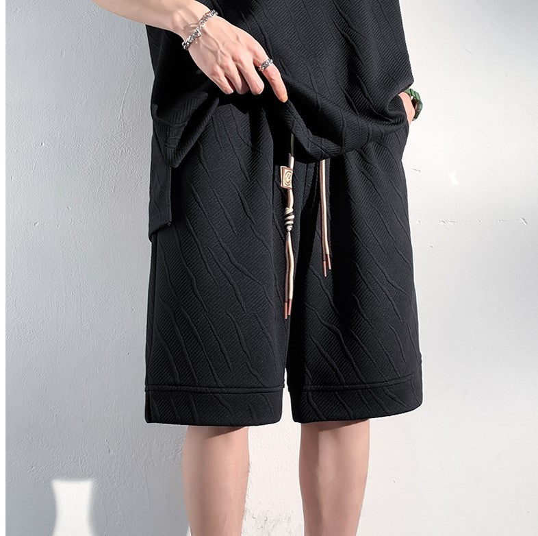 Sleeveless Vest with Drawstring Elastic Waist Full Set by INTOHYPEZONE SUMMER