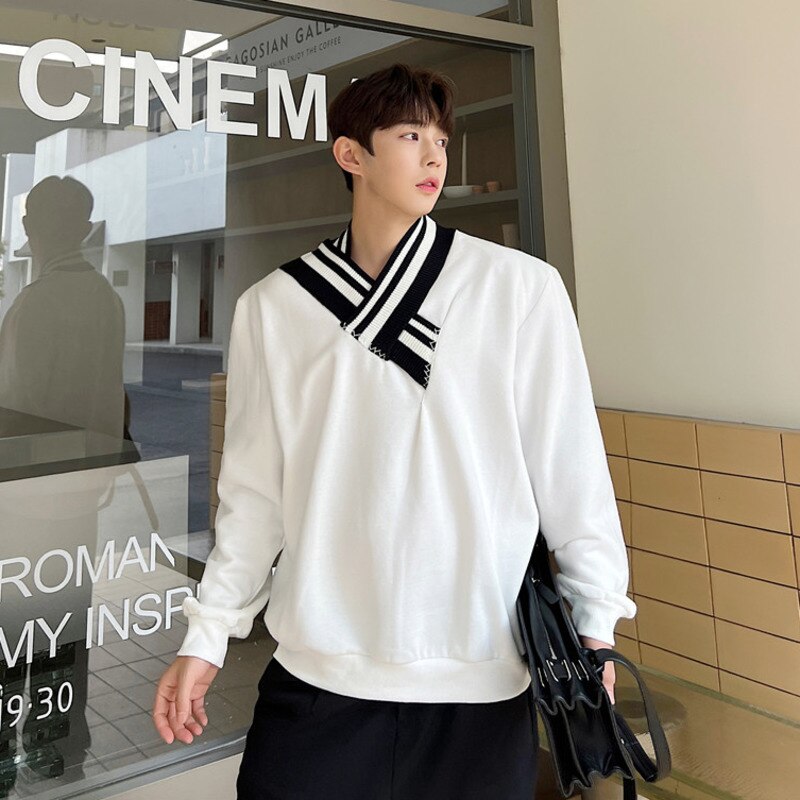 V -Neck Knitted Sweater