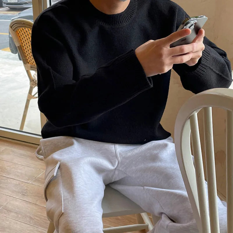 Loose Round Neck Pullover - INTOHYPEZONE