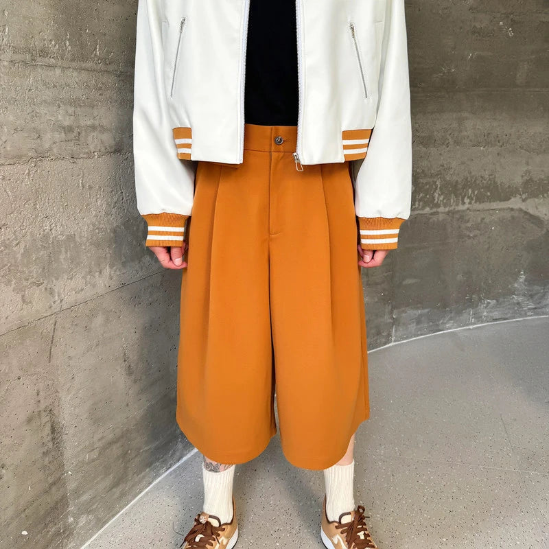 Woolen Wide Leg Short - INTOHYPEZONE
