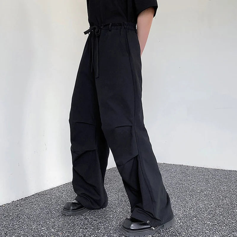 Pleated Casual Cargo Pants - INTOHYPEZONE