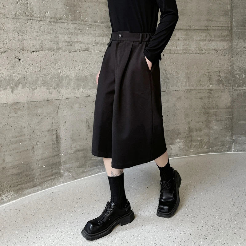 Woolen Wide Leg Short - INTOHYPEZONE