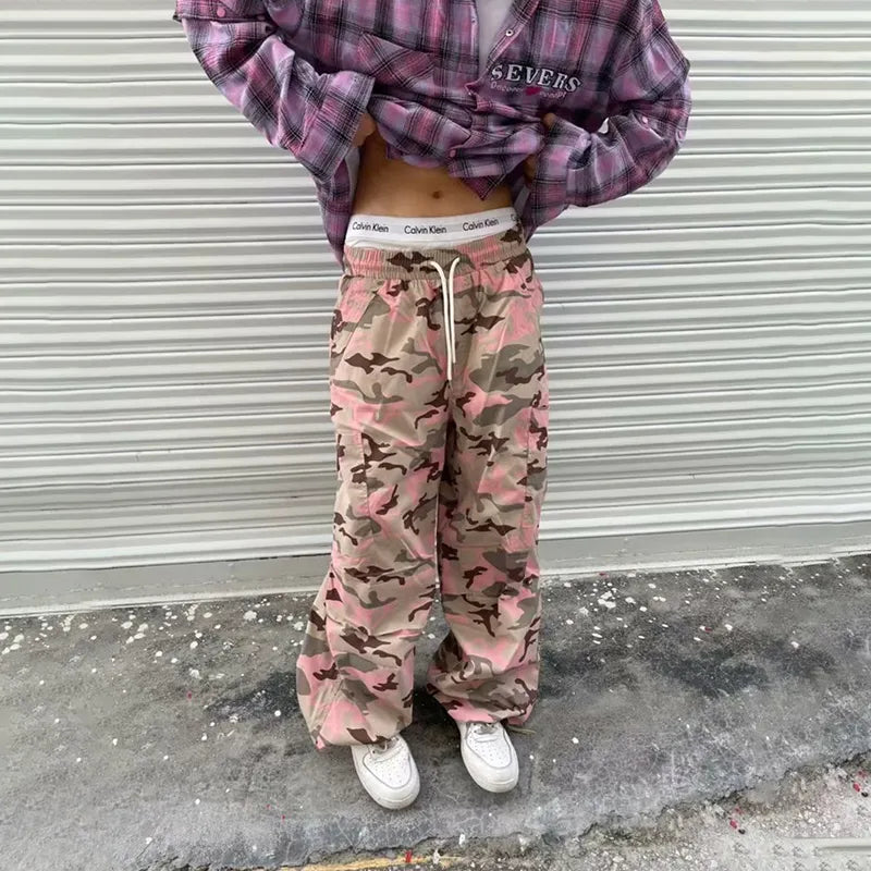 Camouflage Cargo Pants - INTOHYPEZONE