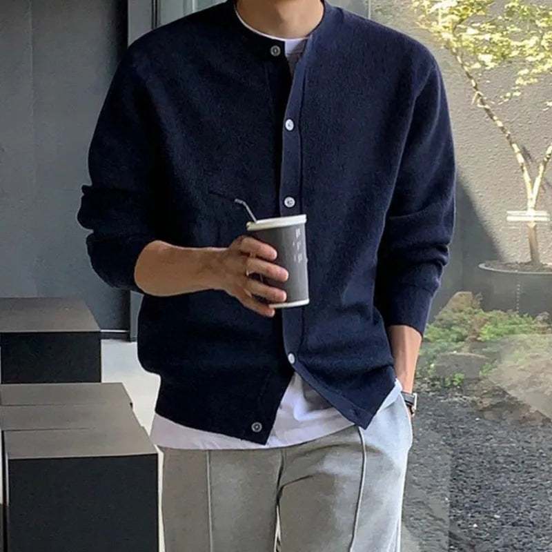 Long Sleeve Knitted Sweatshirt - INTOHYPEZONE