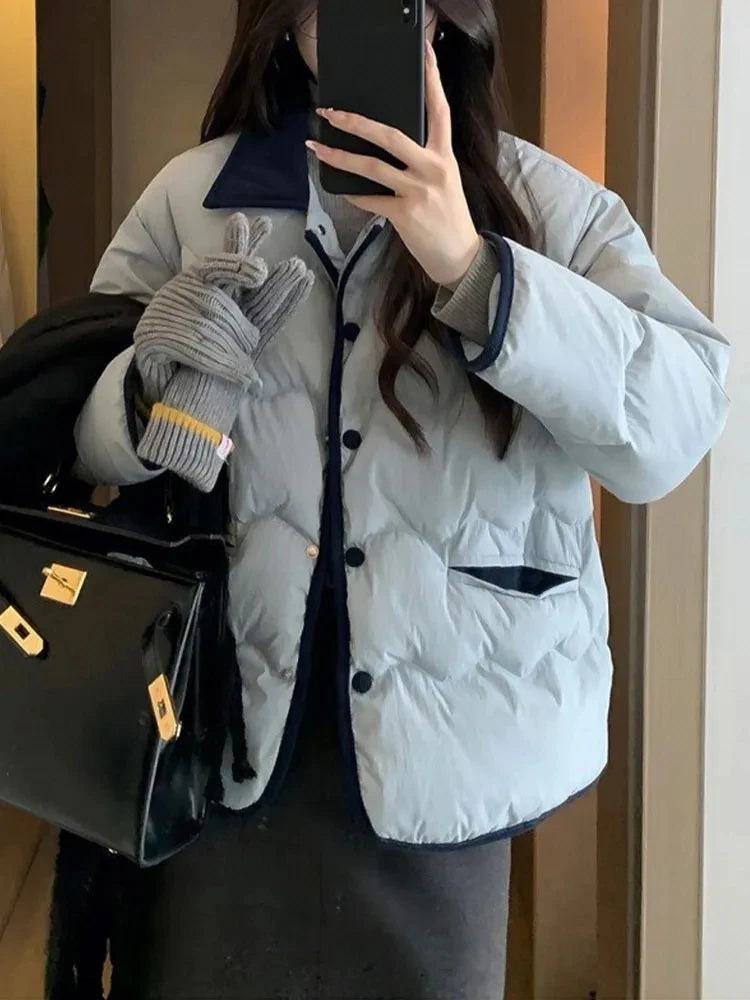 Cotton Padded Quilted Jacket - INTOHYPEZONE