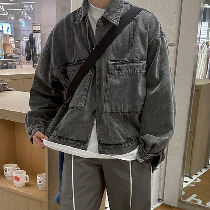 Washed Denim Jacket - INTOHYPEZONE