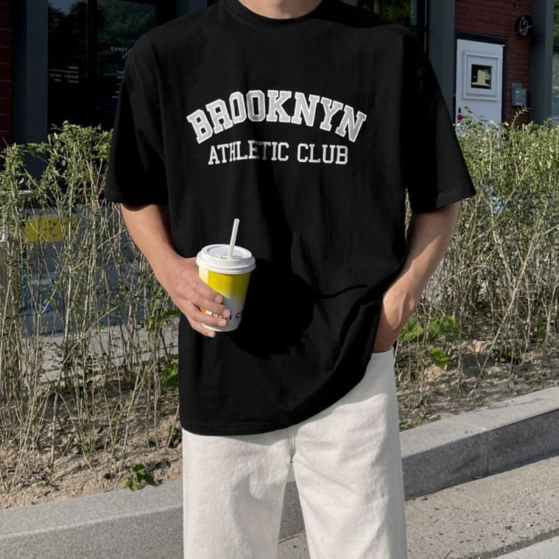 Loose fit round neck T-shirt : loose fit IHZ Summer