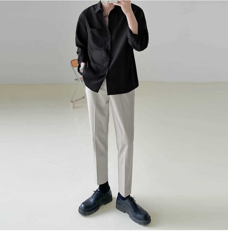 Button down Collar Shirt for Men