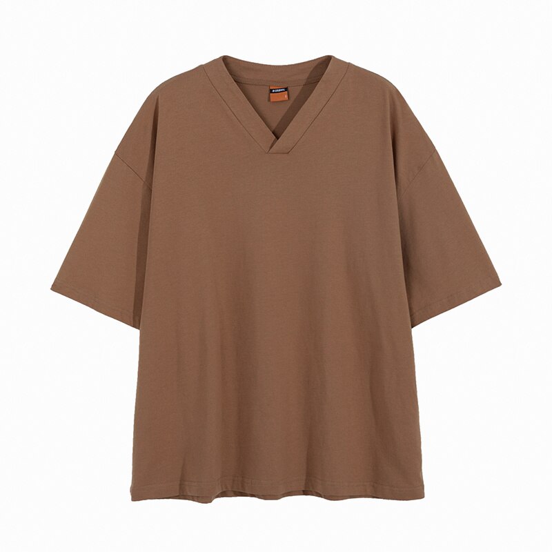 Short-Sleeve V-Neck T-shirt by INTOHYPEZONE SUMMER