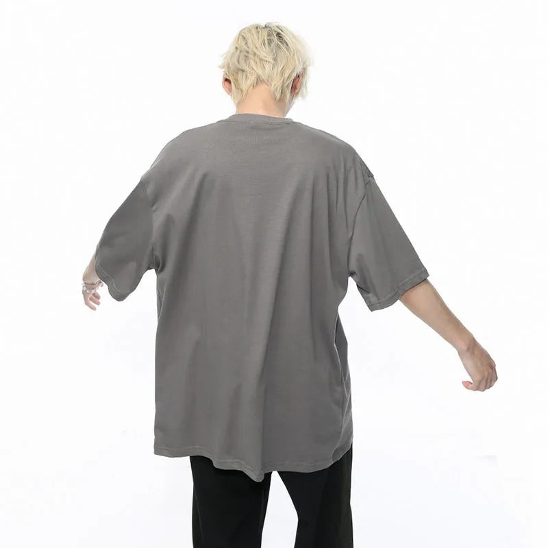 Printed Loose Short Sleeve T-shirt - INTOHYPEZONE