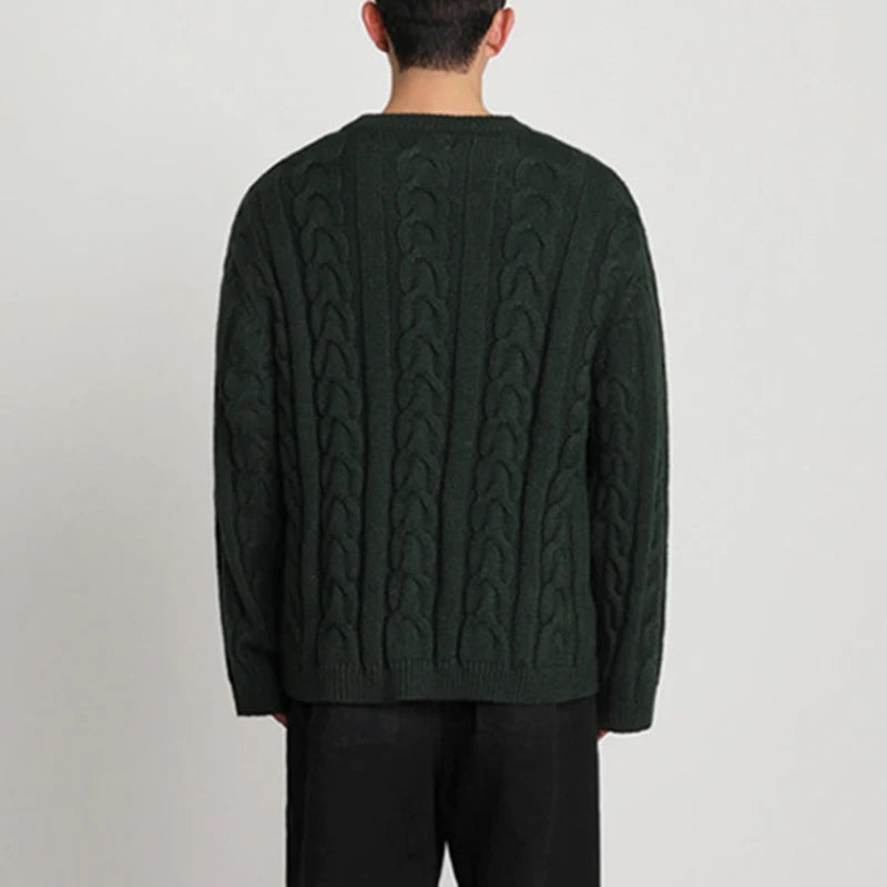 Loose Cable-knit Sweater - INTOHYPEZONE