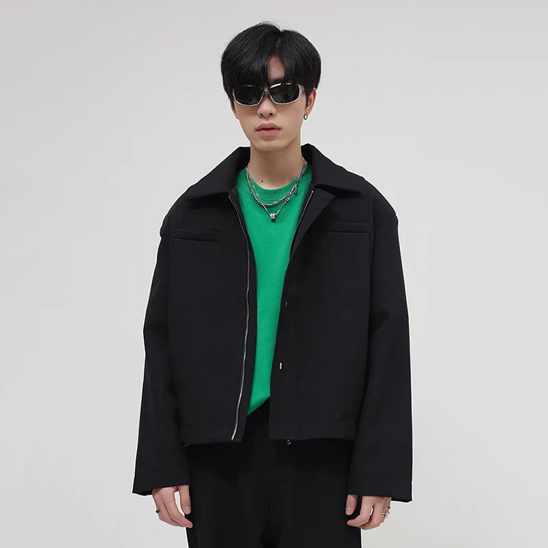 Minimalist Zip-Up Jacket - INTOHYPEZONE