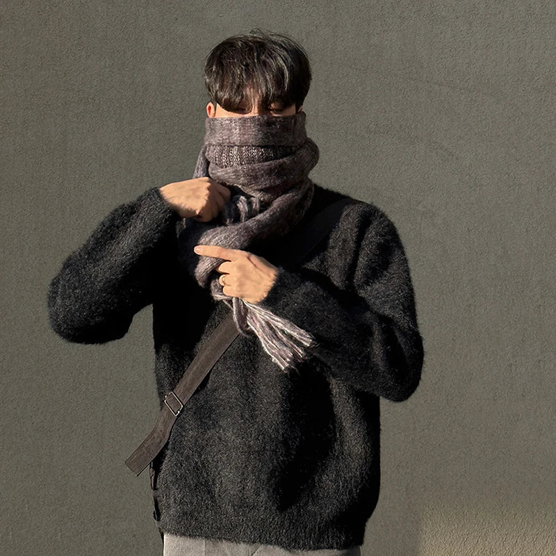 Mink Wool Knitted Pullovers - INTOHYPEZONE
