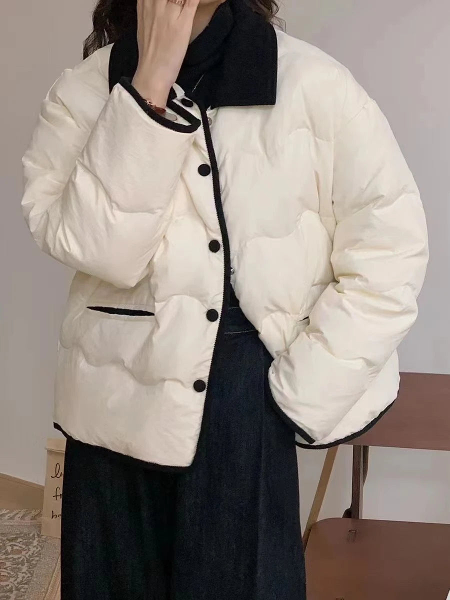 Cotton Padded Quilted Jacket - INTOHYPEZONE
