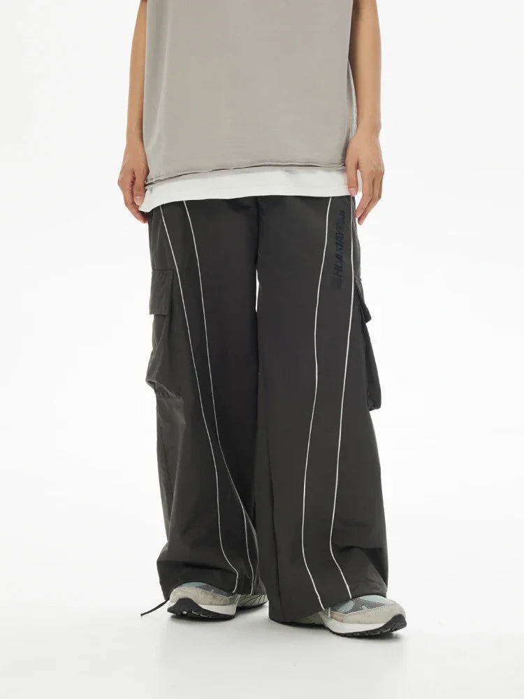Baggy Wide Leg Cargo Pants - INTOHYPEZONE
