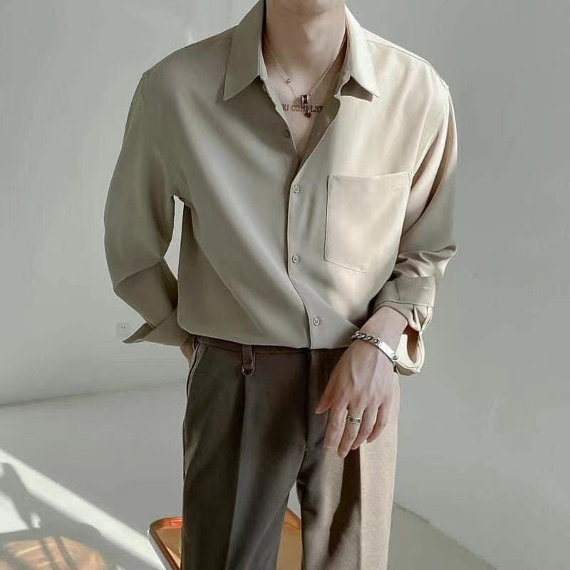 Button down Collar Shirt for Men