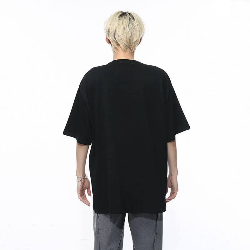 Printed Loose Short Sleeve T-shirt - INTOHYPEZONE