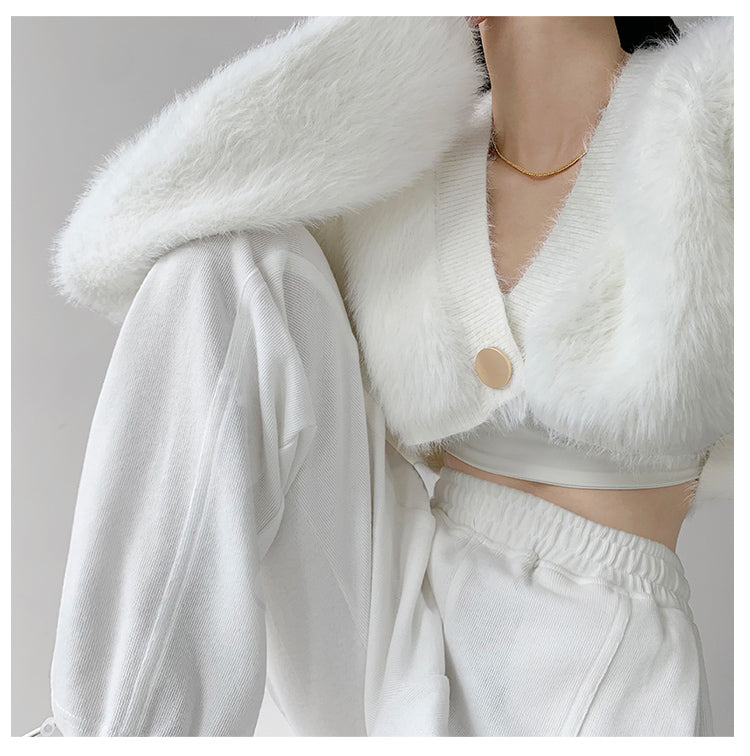 Tassel Knitted Long Sleeve Cardigan Sweater - INTOHYPEZONE
