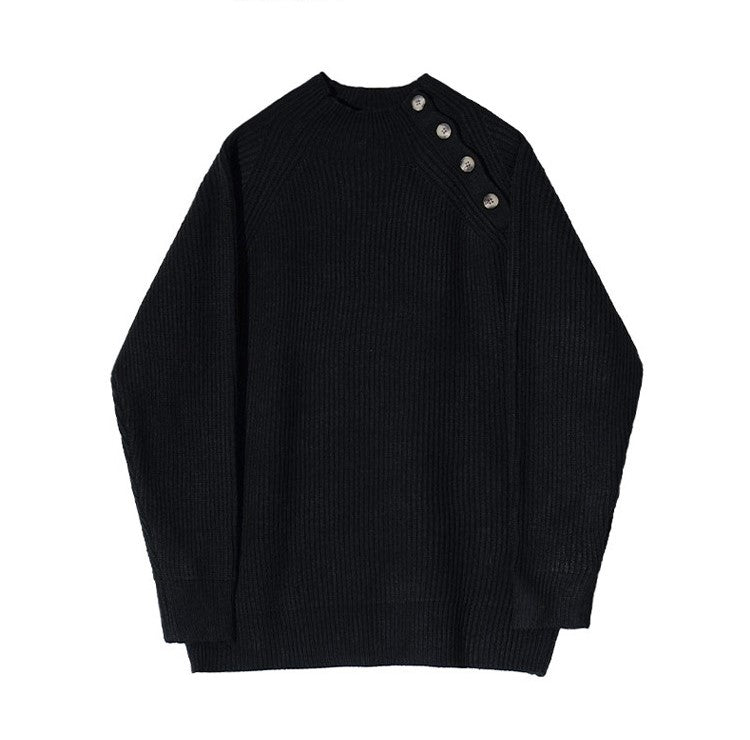 Half Neck Knit Sweater - INTOHYPEZONE