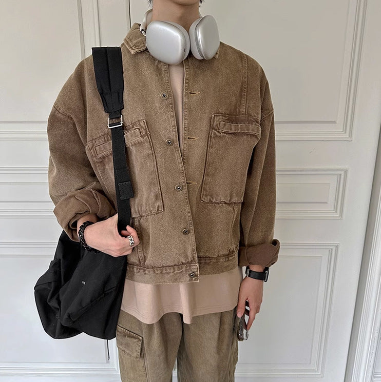 Washed Denim Jacket - INTOHYPEZONE