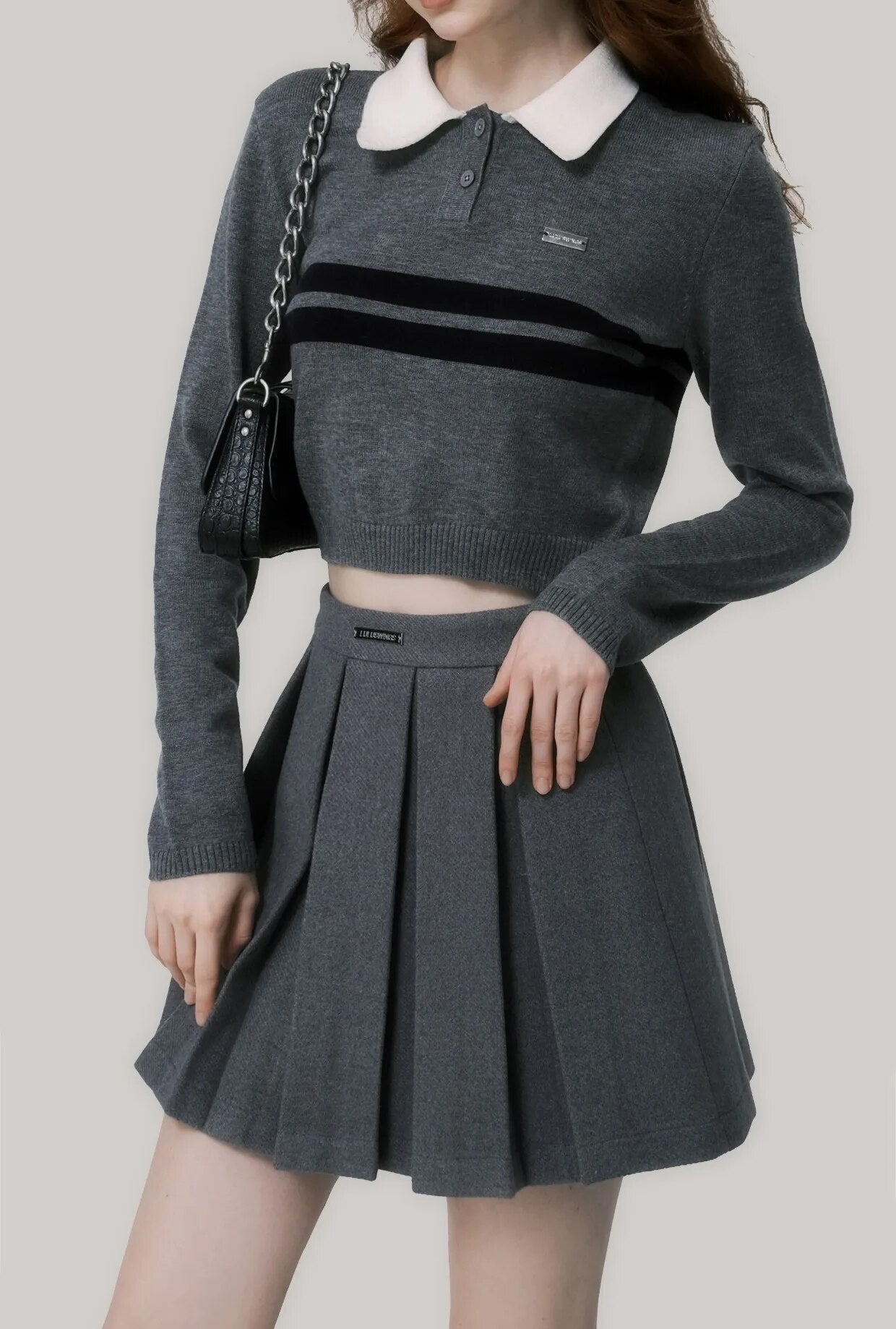 Vintage Knitted Slim Fit Sweater Top - INTOHYPEZONE