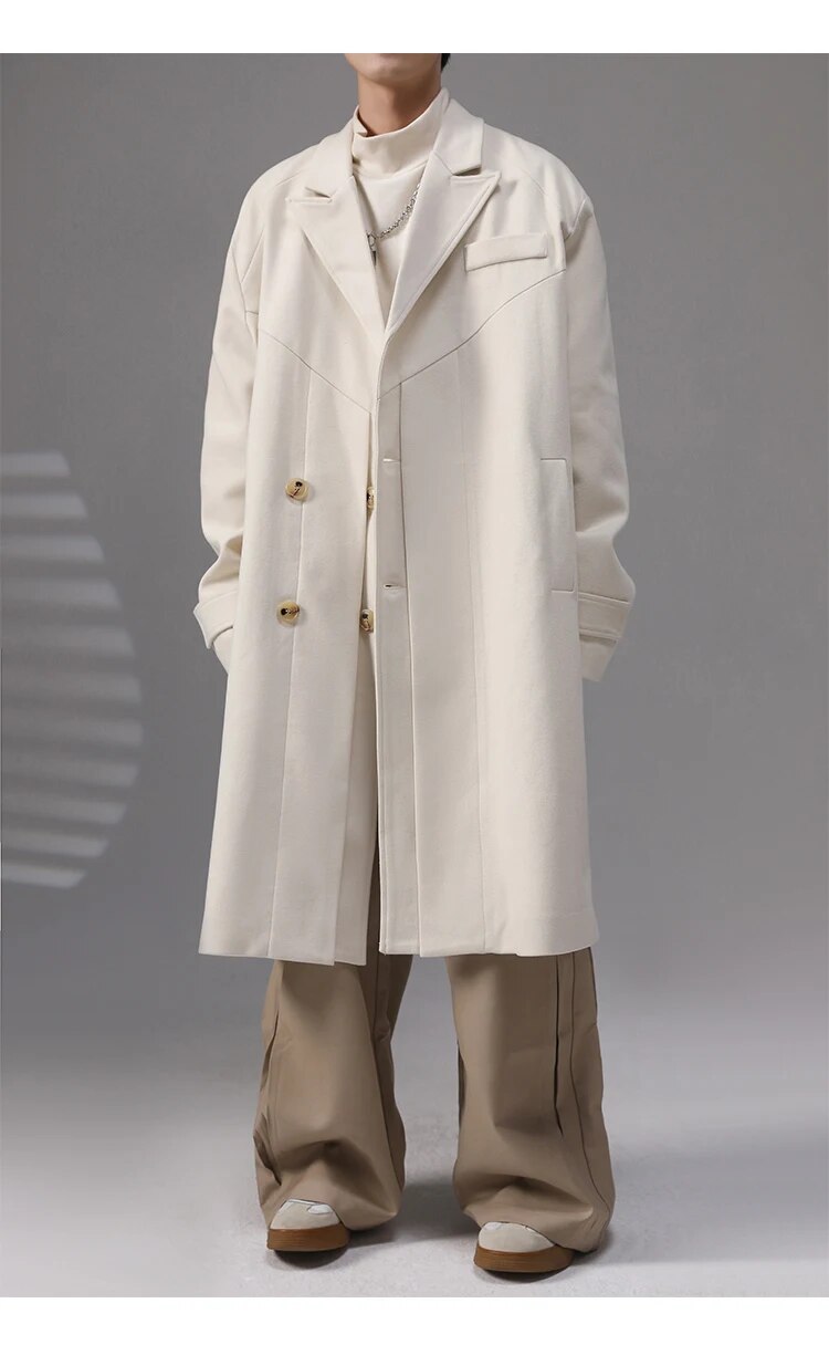 Versatile Length Wool Long Overcoat - INTOHYPEZONE
