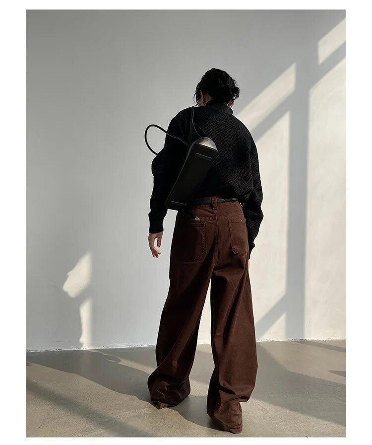 Vintage Wash Wide Leg Pants - INTOHYPEZONE