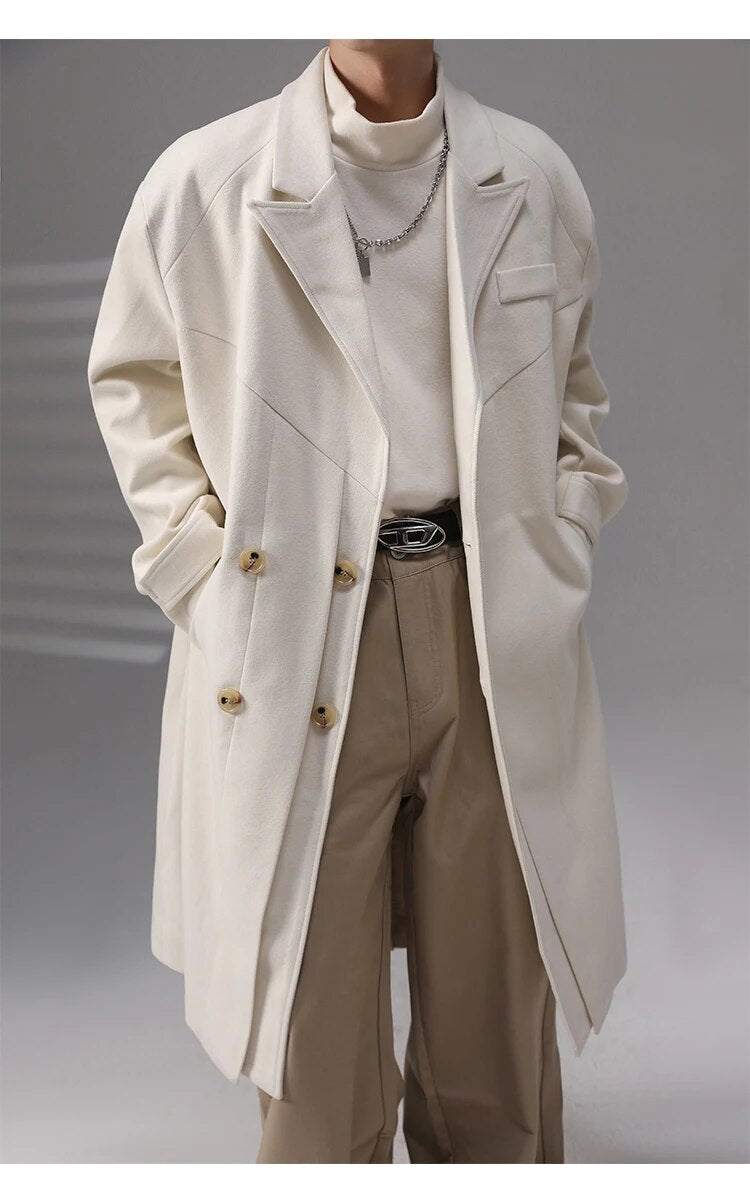 Versatile Length Wool Long Overcoat - INTOHYPEZONE