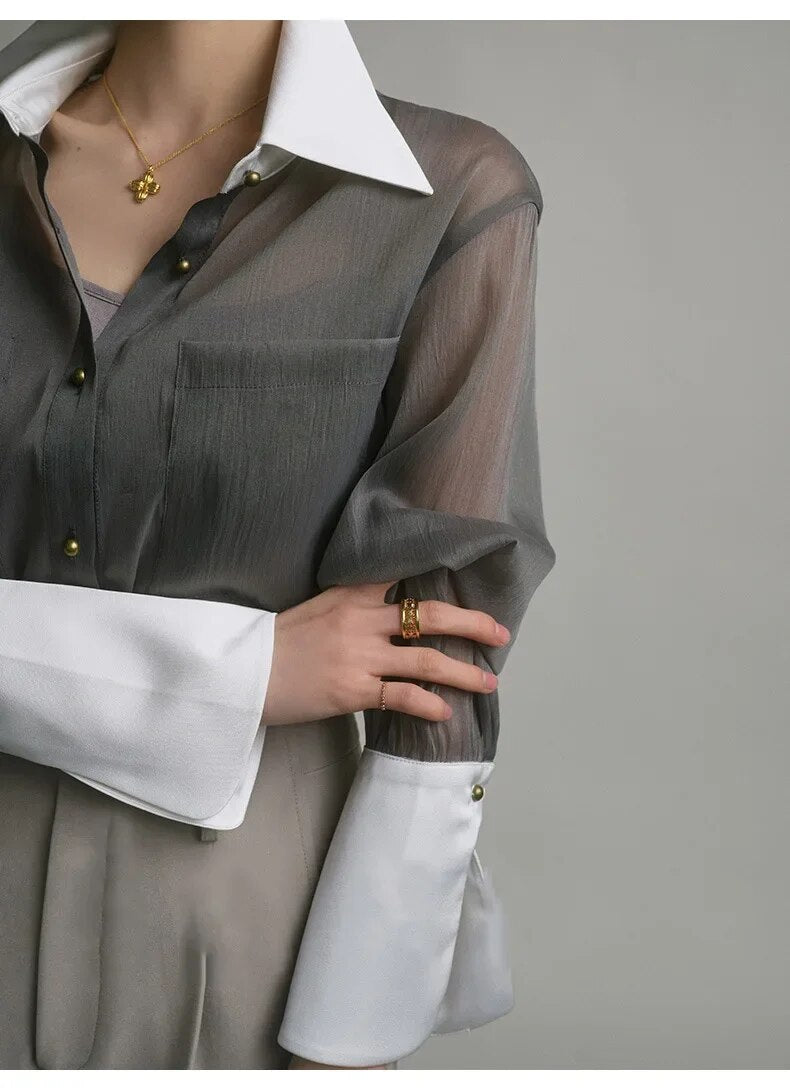 Elegant Long Sleeve Shirts - INTOHYPEZONE