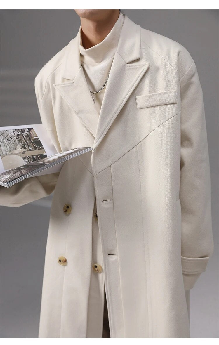 Versatile Length Wool Long Overcoat - INTOHYPEZONE