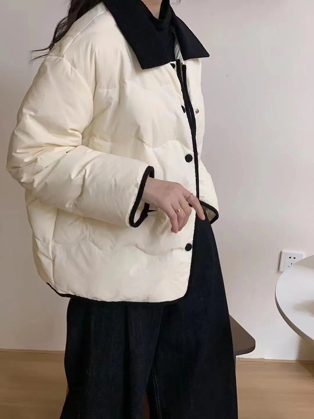 Cotton Padded Quilted Jacket - INTOHYPEZONE