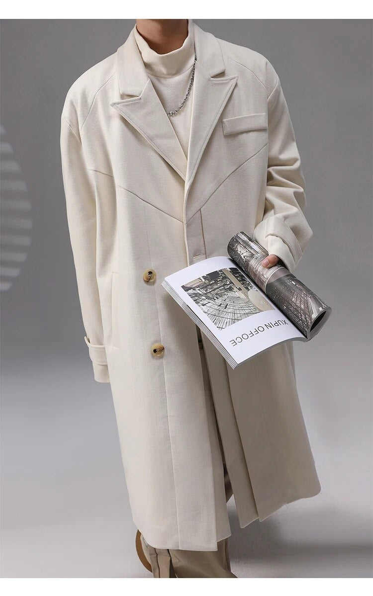 Versatile Length Wool Long Overcoat - INTOHYPEZONE