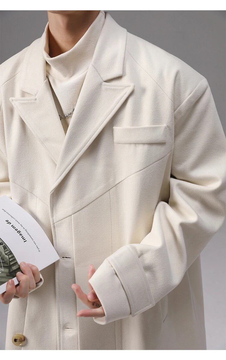 Versatile Length Wool Long Overcoat - INTOHYPEZONE